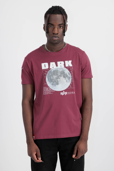 Tričko Alpha Industries Dark Side burgundy