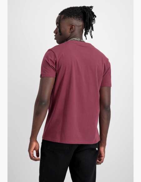 T-shirt Alpha Industries Dark Side burgundy