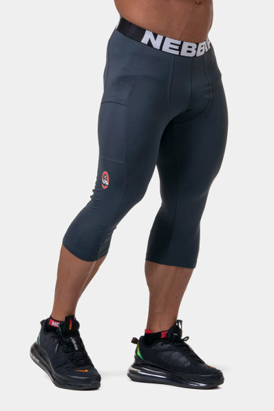 NEBBIA Legend of Today leggings 3/4 length grey