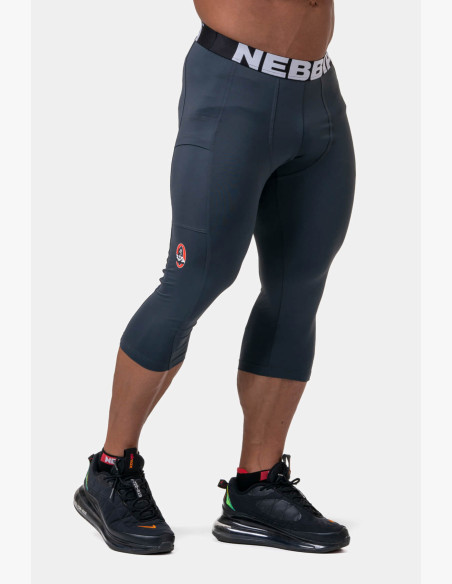 NEBBIA Legend of Today leggings 3/4 length grey