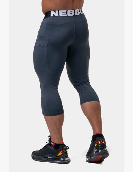 NEBBIA Legend of Today leggings 3/4 length grey