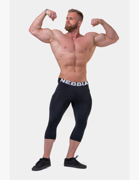 NEBBIA Legend of Today leggings 3/4 length black
