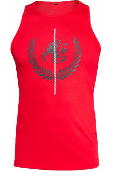 Tielko Gorilla Wear Rock Hill Tank Top Red