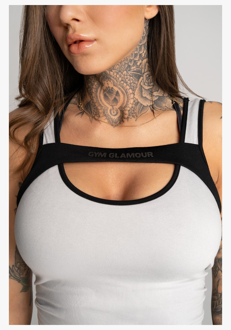 Fitness top Deynn Grey - Gym Glamour