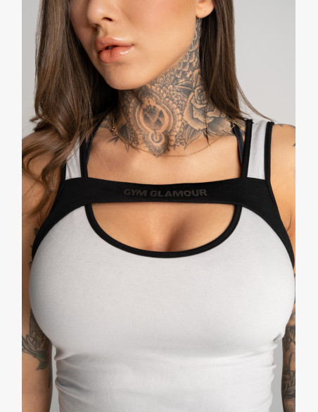 Fitness top Deynn Grey - Gym Glamour