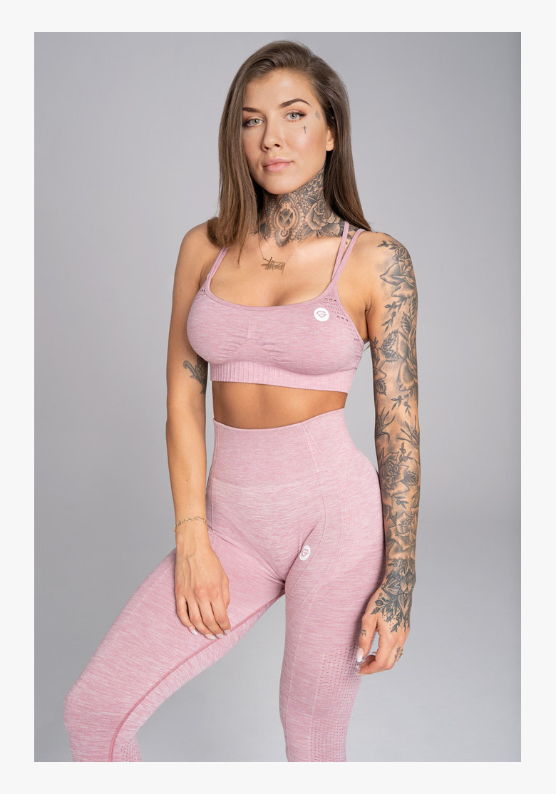 Fitness bra Gym Glamour Seamless Pink... Fitness bra Gym Glamour Seamless Pink...