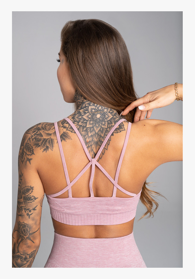 Fitness bra Gym Glamour Seamless Pink... Fitness bra Gym Glamour Seamless Pink...