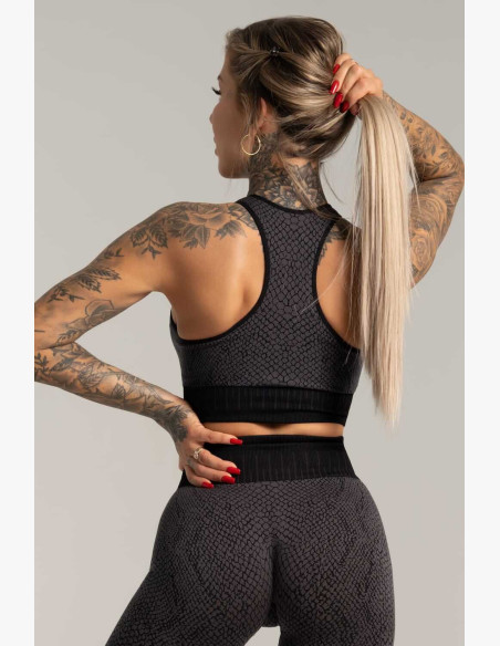 Fitness bra Gym Glamour Push Up Snake