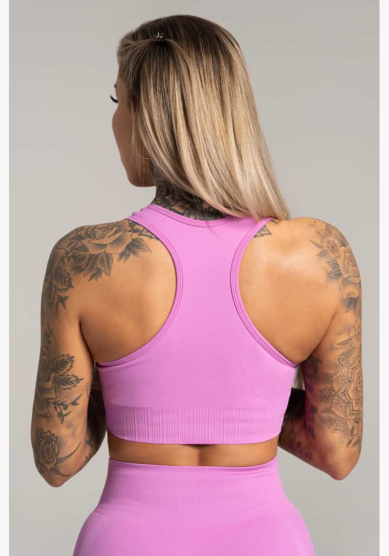 Fitness Bra Gym Glamour Push Up Pink Fitness Bra Gym Glamour Push Up Pink