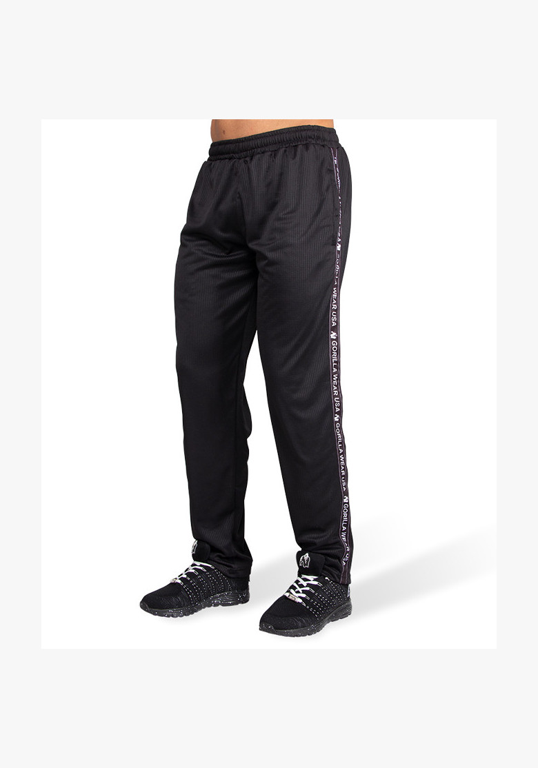 Sweatpants Reydon Mesh Pants Black Gorilla Wear