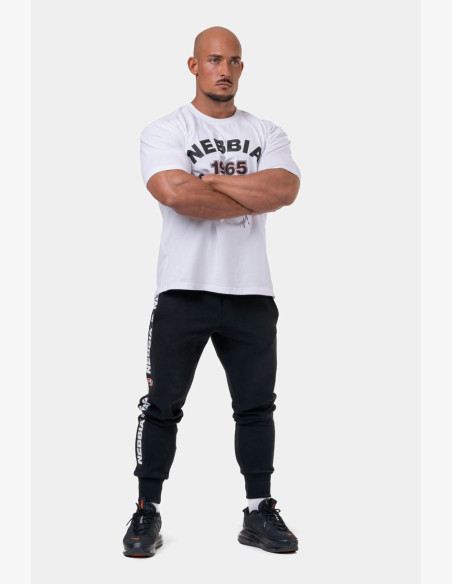 NEBBIA Golden Era T-shirt white