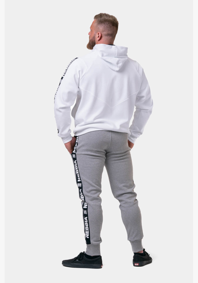 NEBBIA Unlock the Champion hoodie white