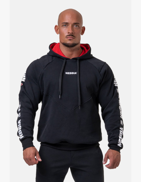 NEBBIA Unlock the Champion hoodie black