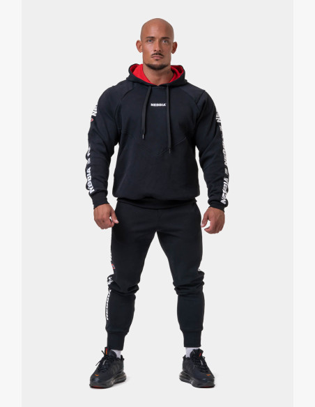 NEBBIA Unlock the Champion hoodie black