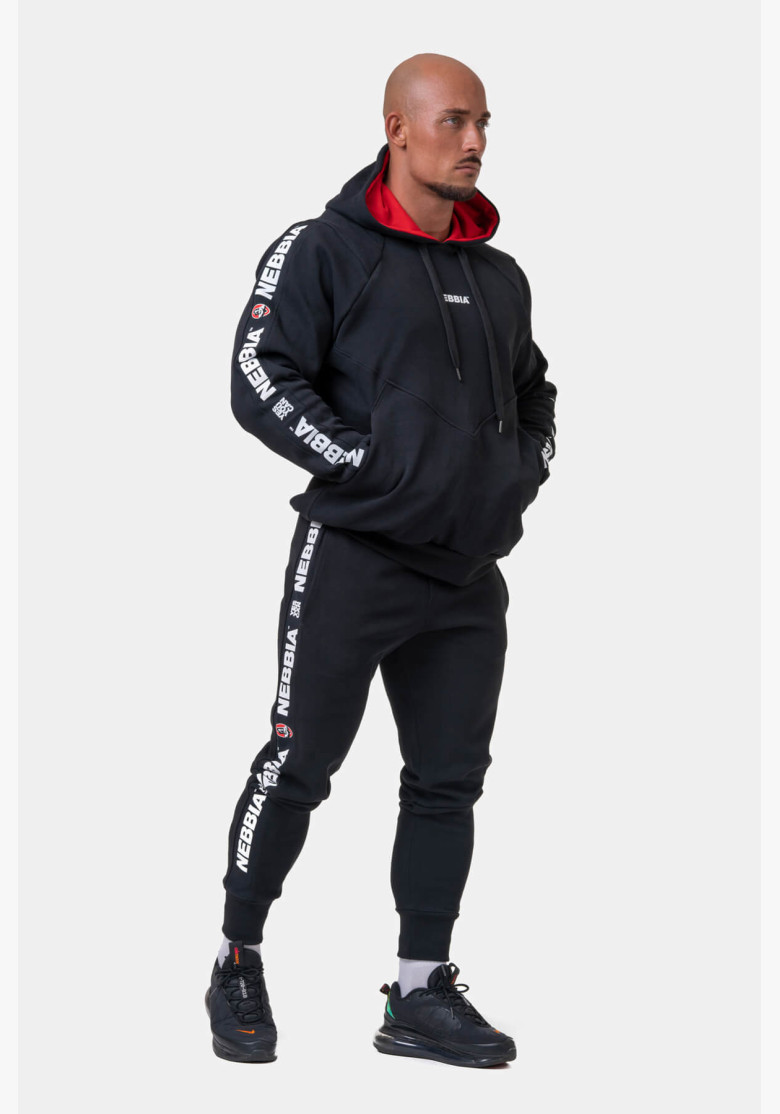 NEBBIA Unlock the Champion hoodie black