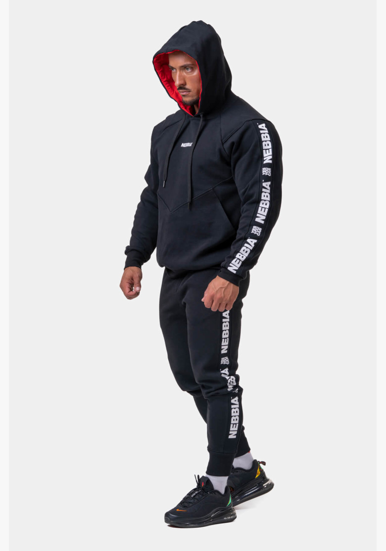 NEBBIA Unlock the Champion hoodie black