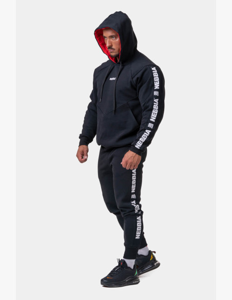 NEBBIA Unlock the Champion hoodie black