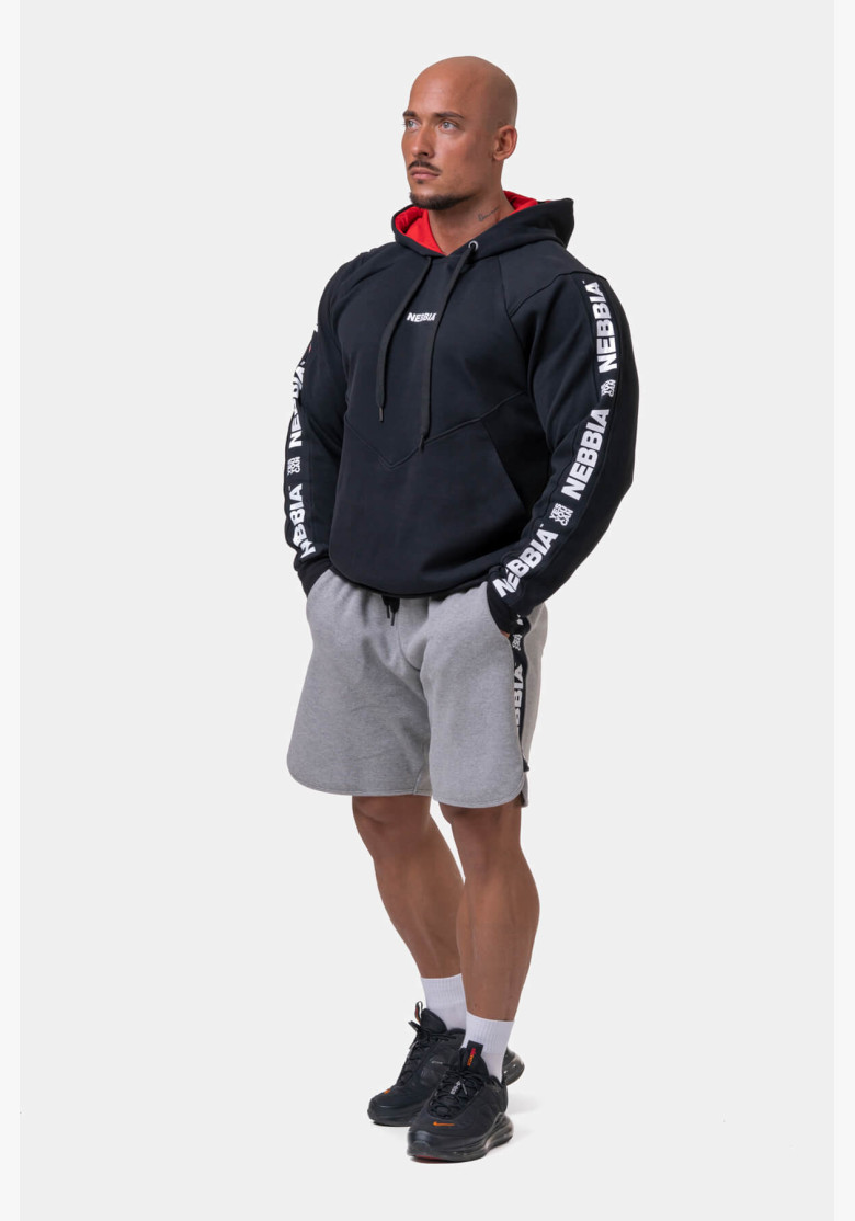 NEBBIA Unlock the Champion hoodie black
