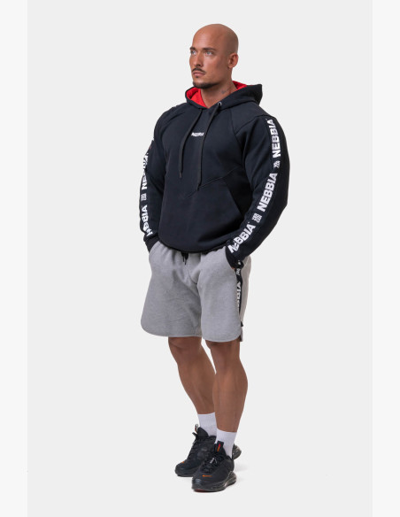 NEBBIA Unlock the Champion hoodie black