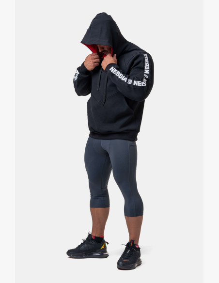 NEBBIA Unlock the Champion hoodie black
