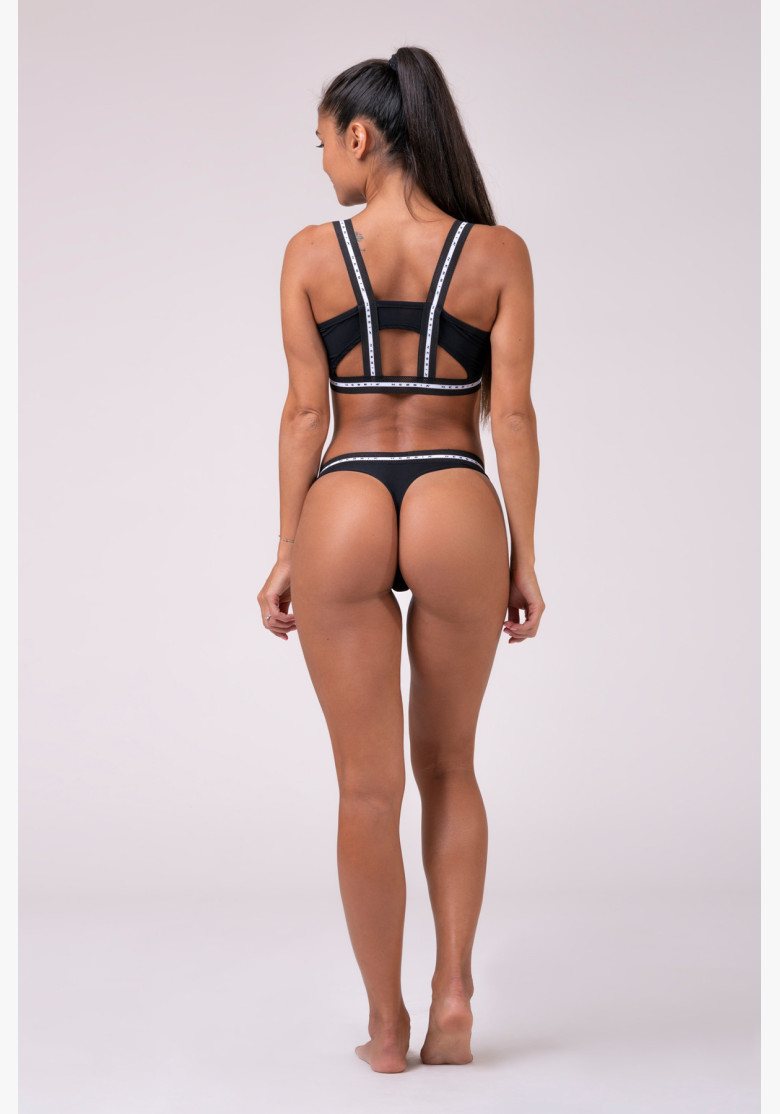 NEBBIA Mesh Me bralette bra black