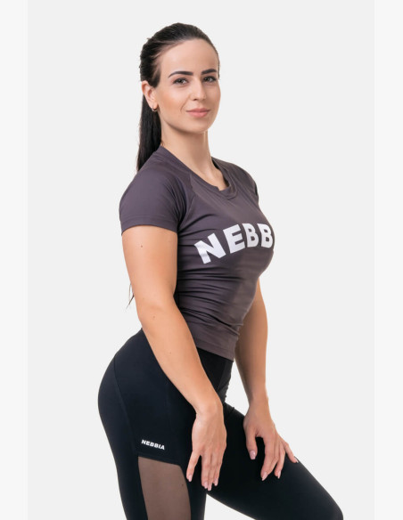 NEBBIA Classic HERO T-shirt marron