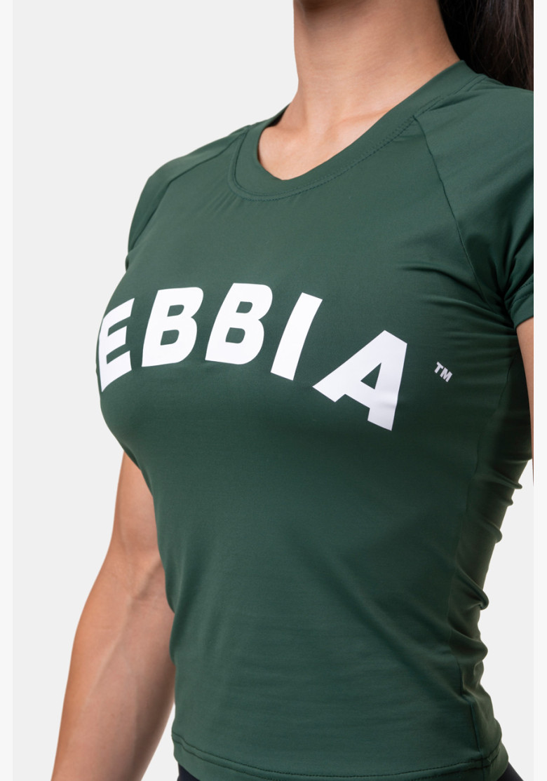 NEBBIA Classic HERO T-shirt green NEBBIA Classic HERO T-shirt green