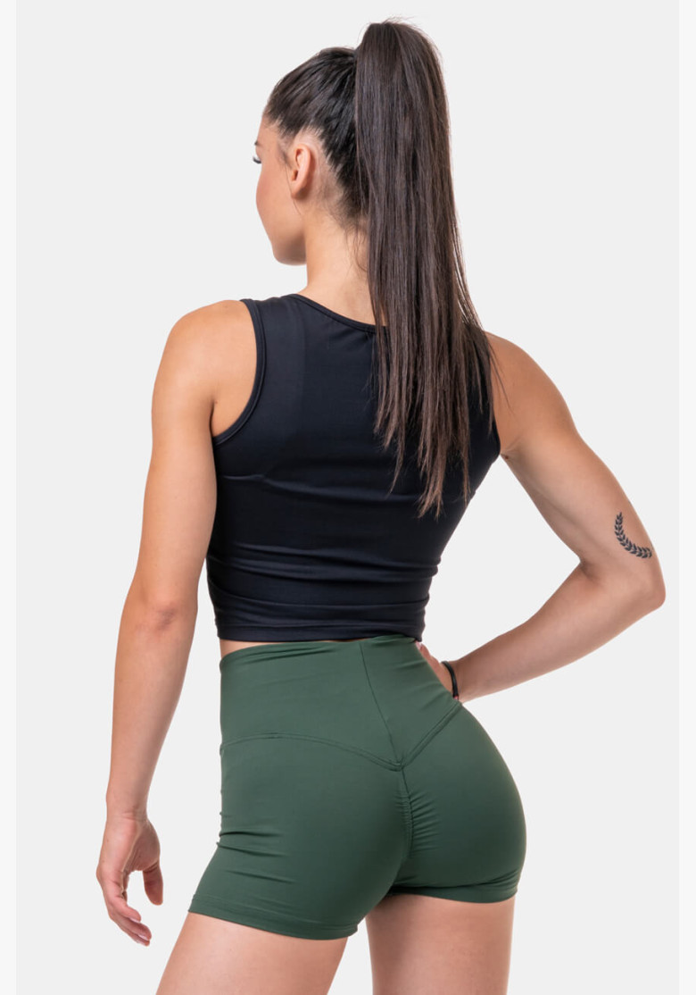 NEBBIA Fit & Sporty top black NEBBIA Fit & Sporty top black