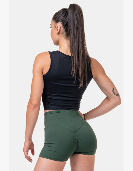 NEBBIA Fit & Sporty top black