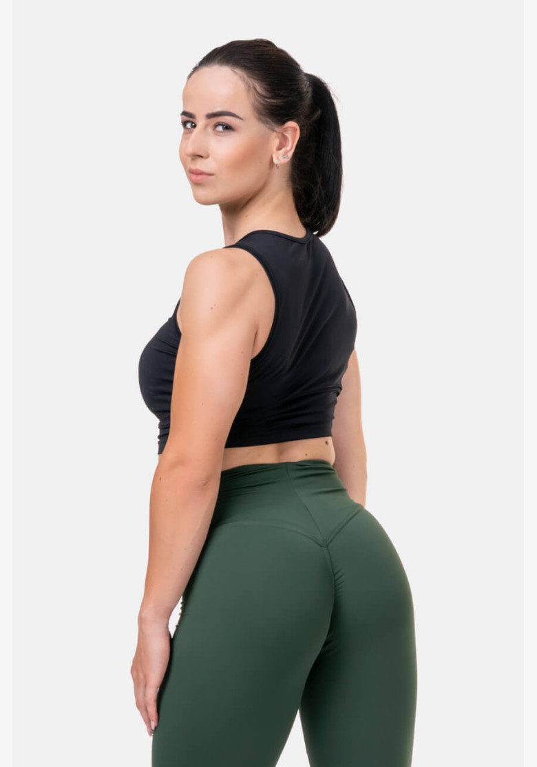 NEBBIA Fit & Sporty top black NEBBIA Fit & Sporty top black