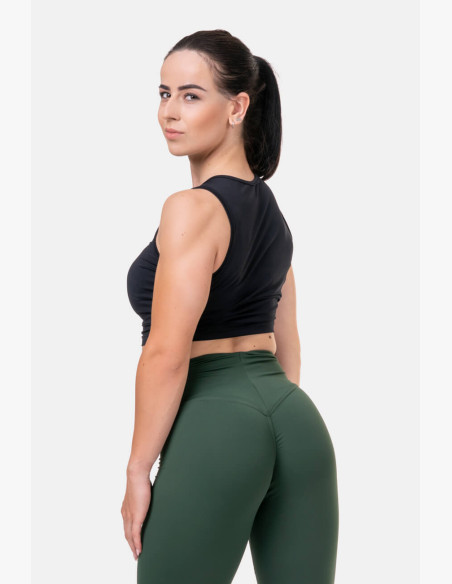 NEBBIA Fit & Sporty top black