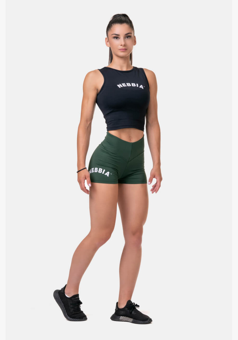 NEBBIA Fit & Sporty top black NEBBIA Fit & Sporty top black