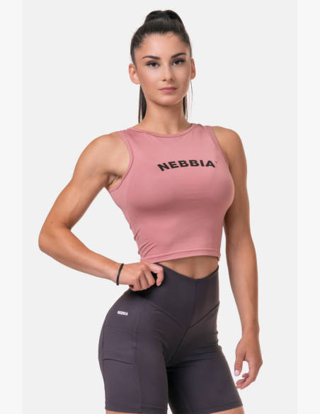 NEBBIA Fit & Sporty top pink