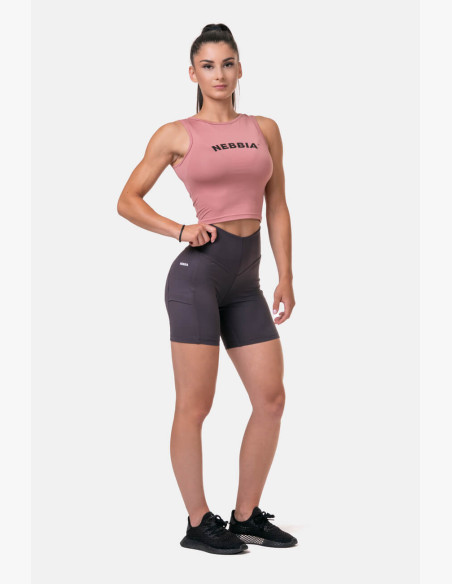 NEBBIA Fit & Sporty top pink