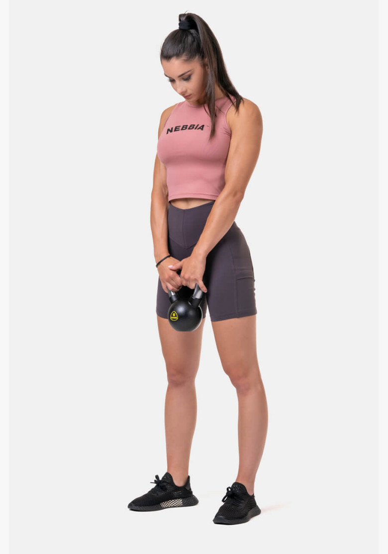 NEBBIA Fit & Sporty top pink