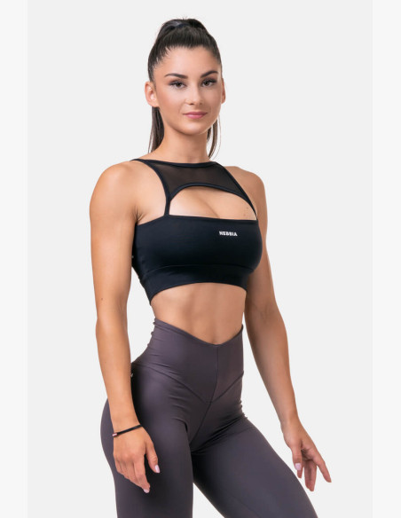 NEBBIA Classic HERO sports bra black