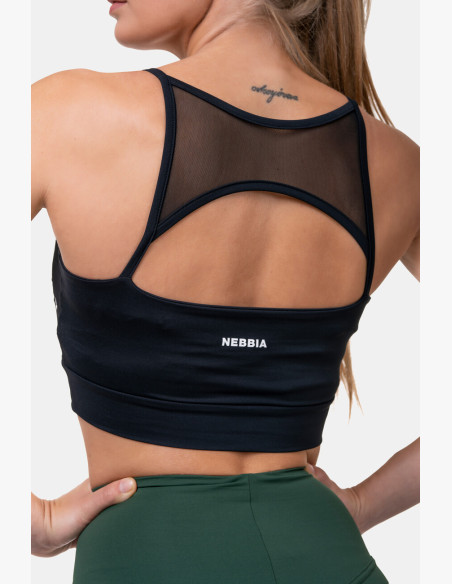NEBBIA Classic HERO sports bra black