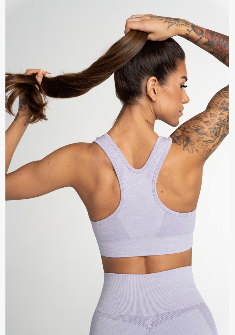 Fitness bra Gym Glamour Fusion Lavender
