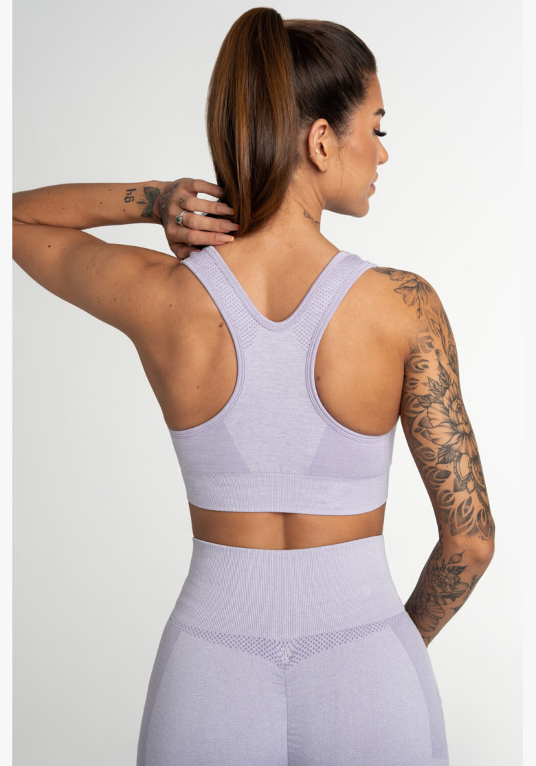 Fitness bra Gym Glamour Fusion Lavender