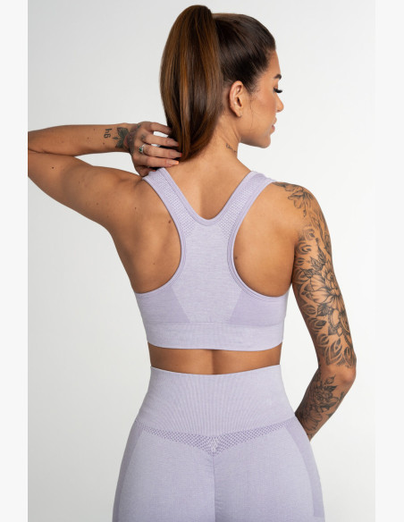 Fitness bra Gym Glamour Fusion Lavender