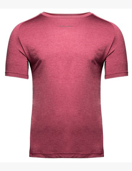 TAOS T-SHIRT BURGUNDY RED - Gorilla Wear