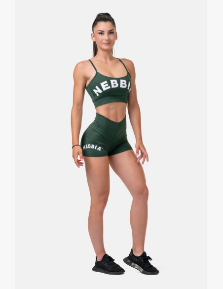 NEBBIA Classic HERO sports bra green