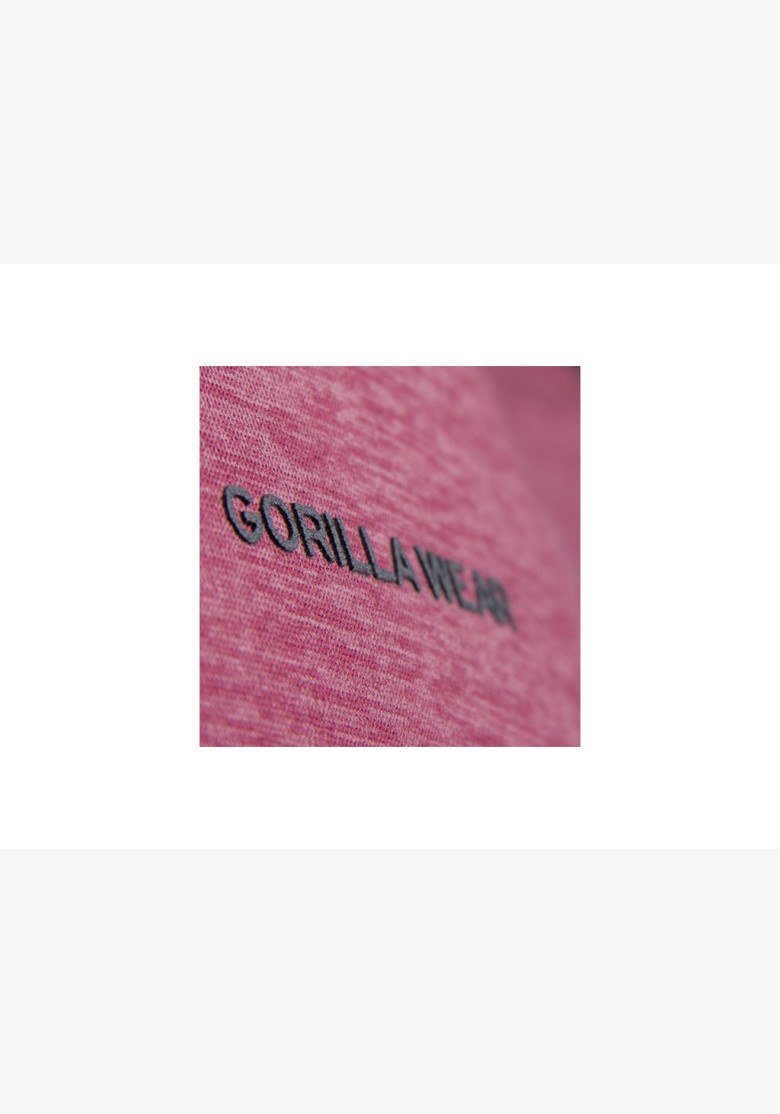 TAOS T-SHIRT BURGUNDY RED - Gorilla Wear