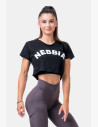 NEBBIA voľný Fit &amp; Sporty crop top z kolekcie HERO N 2 Collection pre novodobé hrdinky, ktoré nič nezastaví pri plnení svojich cieľov.