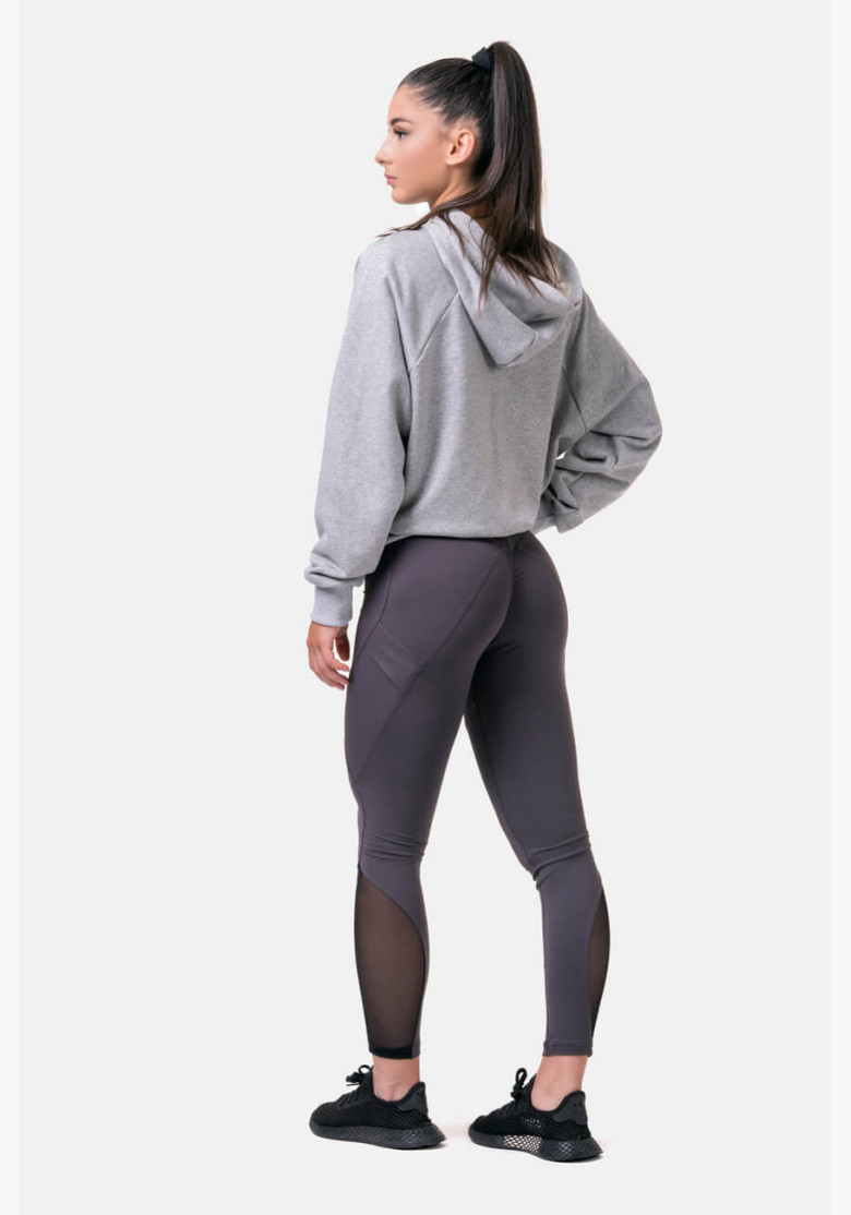 NEBBIA Iconic HERO hoodie grey NEBBIA Iconic HERO hoodie grey