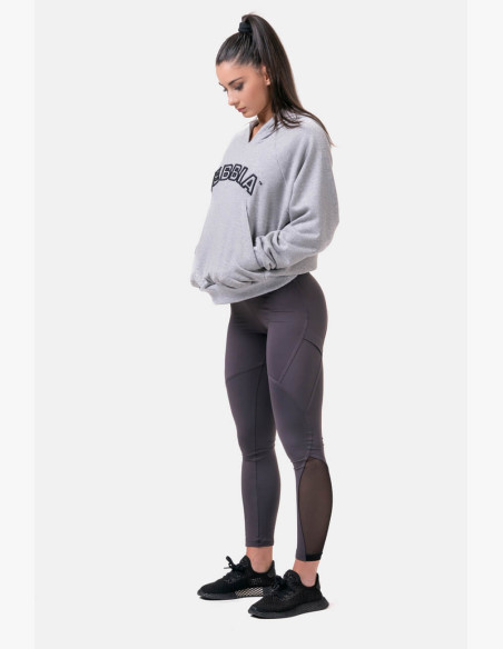 NEBBIA Iconic HERO hoodie grey