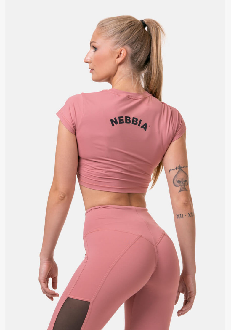 NEBBIA Sporty HERO crop top with...