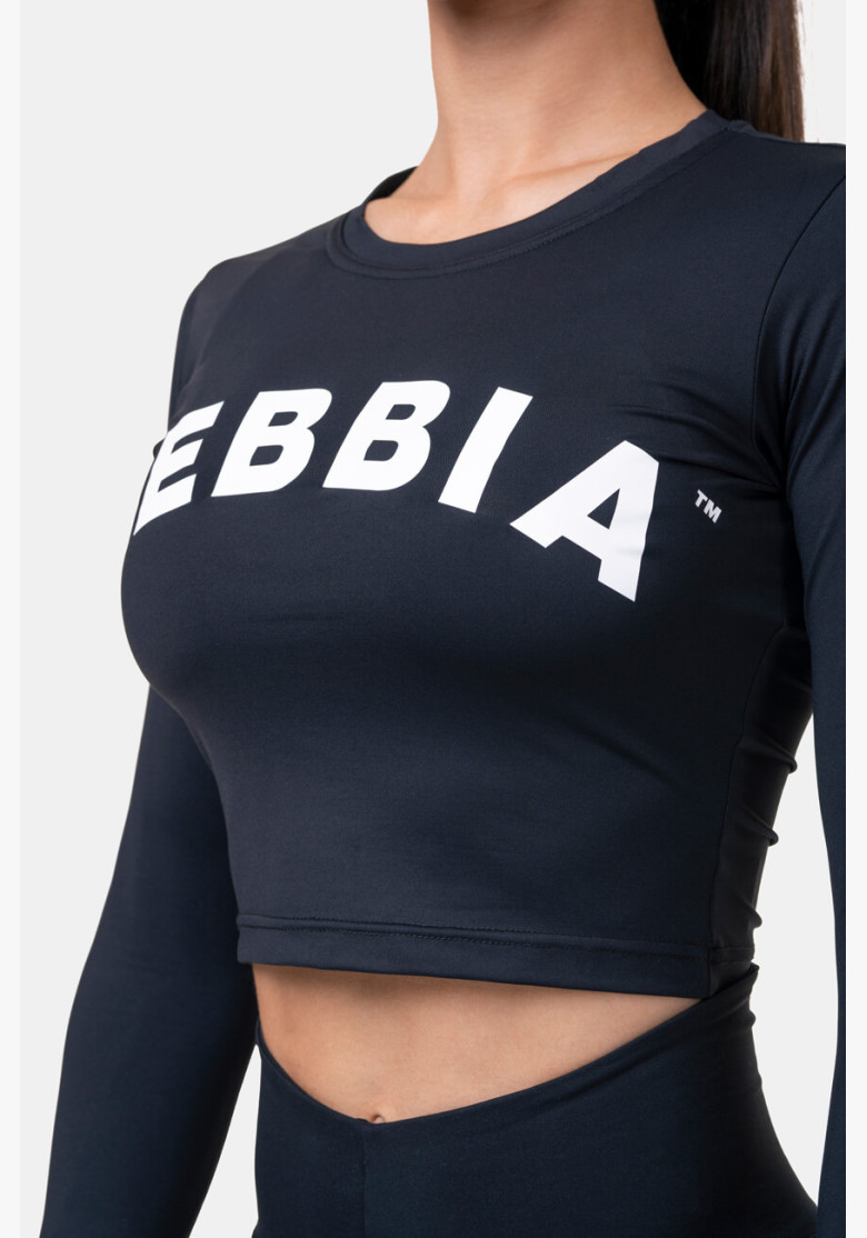 NEBBIA Sporty HERO crop top with long... NEBBIA Sporty HERO crop top with long...