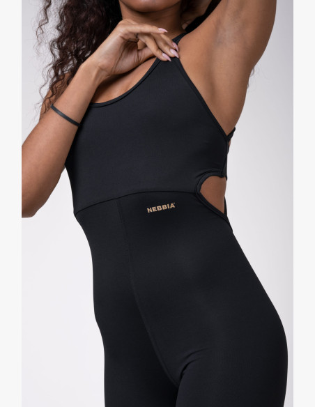 NEBBIA INTENSE Golden jumpsuit black
