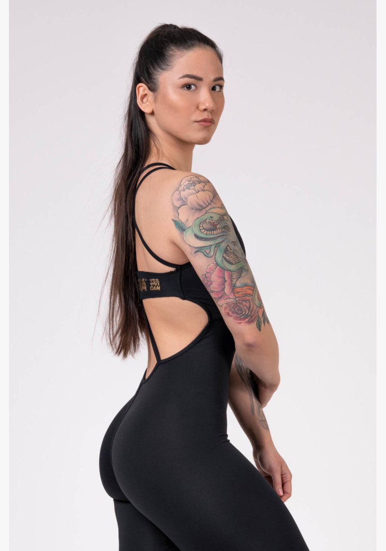 NEBBIA INTENSE Golden jumpsuit black NEBBIA INTENSE Golden jumpsuit black